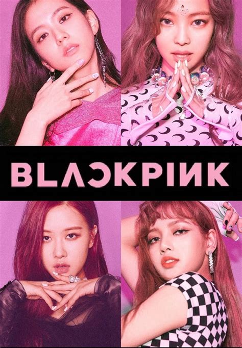 BlackPink Black Pink Blackpink K-pop Poster | Etsy Kpop Girl Groups ...