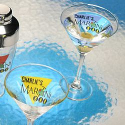 Personalized Martini Glasses - FindGift.com