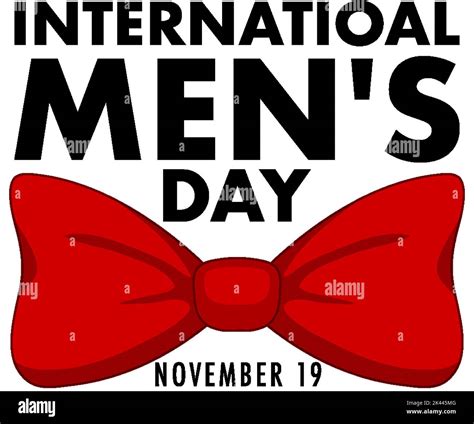 International Mens Day Poster Design illustration Stock Vector Image & Art - Alamy