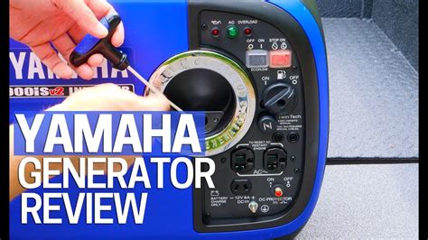 Yamaha Inverter Generator EF2000is V2 Review 2000 Watt - Portable ...