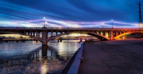 Catch a Sunset from Tempe Town Lake and the Mill Avenue Bridge, Tempe ...