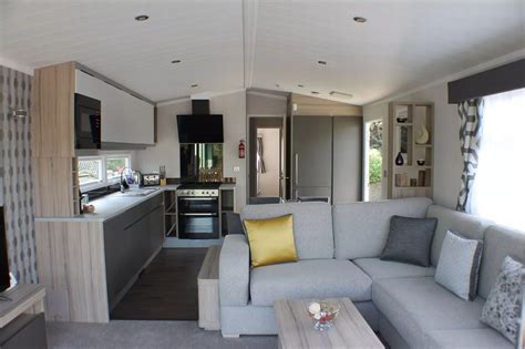 Take a look inside the caravan at Holgates Silverdale Holiday Park ...