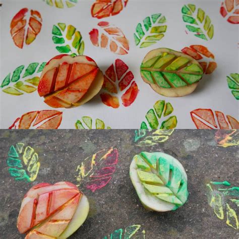 Halloween potato print ideas | Potato print, Art for kids, Crafts for kids