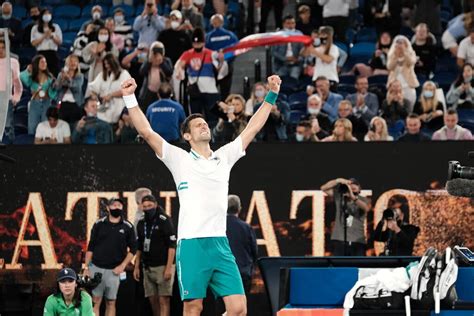 Novak Djokovic Wins Australian Open Final Over Daniil Medvedev - The ...