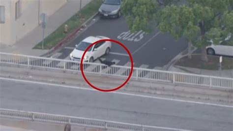 Police chase driver ditches car, hides in Long Beach | FOX 11 Los Angeles