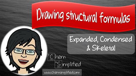 How to Draw structural formula for organic compounds - Dr K - YouTube