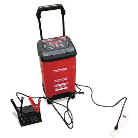 Smartech Products WBC-200 6-Volt/12-Volt Wheel Automotive Battery Charger WBC-200