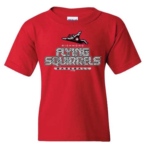 Richmond Flying Squirrels Youth Shatter Tee – Richmond Flying Squirrels ...