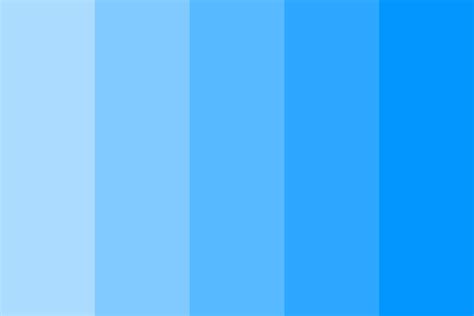 Fresh Azure Air Color Palette