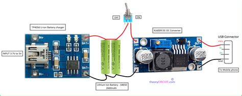 Fast Charging Power Bank Circuit Diagram / Homemade 10000mah Power Bank ...