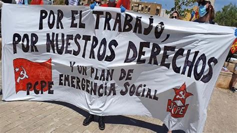 Working class demonstrates in Spain for a social emergency plan : Peoples Dispatch