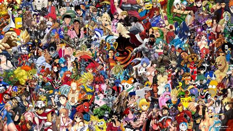 12+ All Anime Main Characters Wallpaper