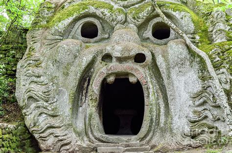 Bomarzo gardens - Lazio - Italy travel Photograph by Luca Lorenzelli