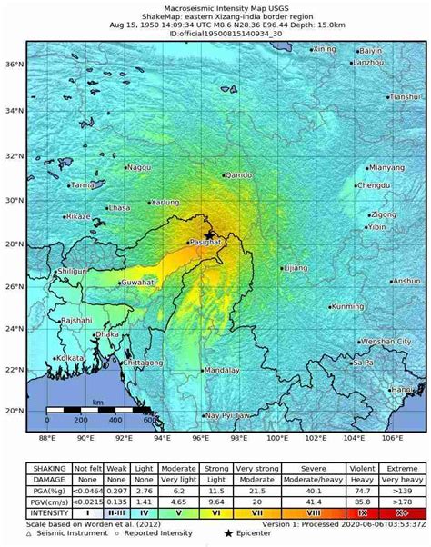 The 1950 Assam-Tibet Earthquake: An Overview