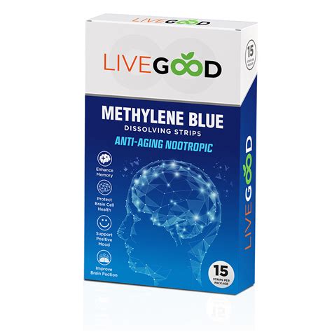 Methylene Blue Nootropic Dissolving Strips By LiveGood