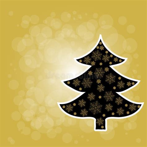 Christmas Tree from Star Light Stock Illustration - Illustration of ...