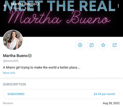 "Dirty Politics": Miami-Dade Commissioner Candidate Martha Bueno Launches OnlyFans Account ...