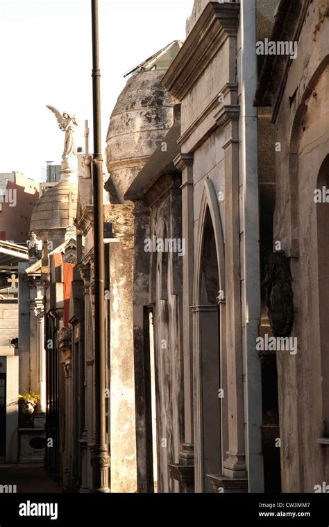 The Cemetery of Recoleta, Buenos Aires, Argentina Stock Photo - Alamy