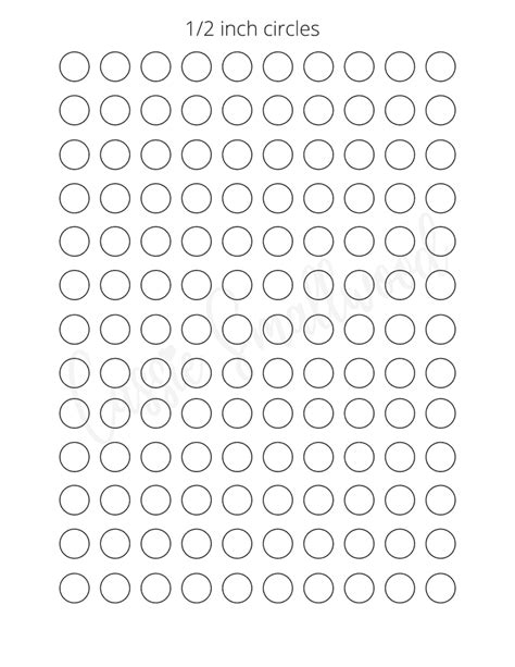 10 Inch Circle Template Printable - Printable Templates