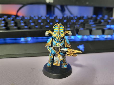 Painted my first warhammer model, here's to many more : r/minipainting