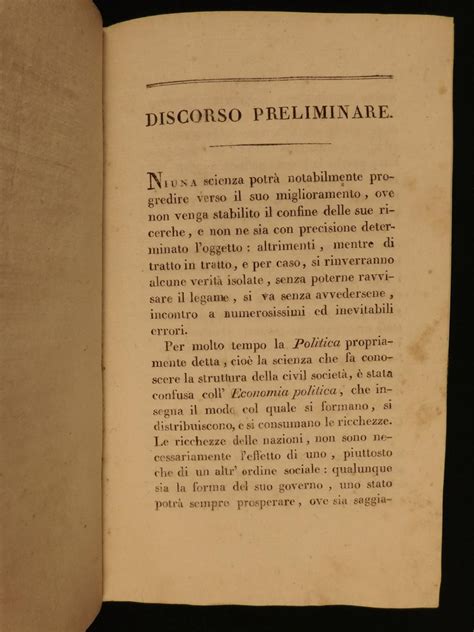 1817 ECONOMICS 1st Italian ed Jean Baptiste SAY Finance Supply Demand Napoleon by SAY, Jean ...