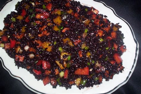 Forbidden Black Rice Salad