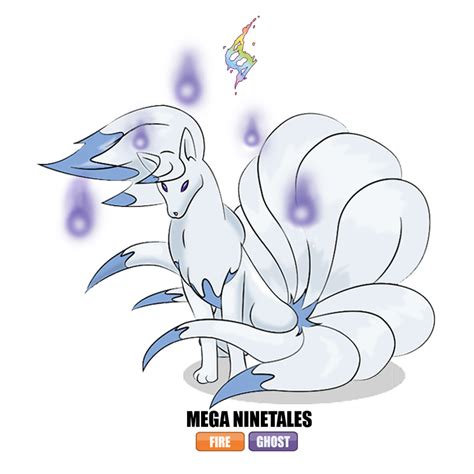 #038 Mega Ninetales by Otchono on DeviantArt