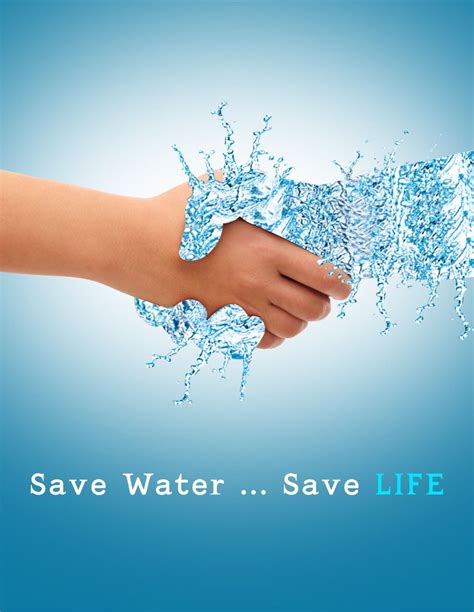 Save water .. Save Life | Save water save life, Save water, Water poster