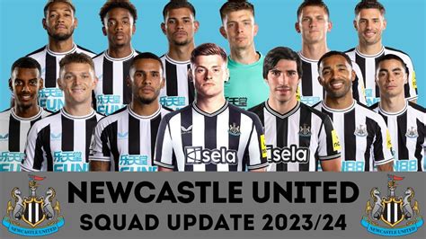 NEWCASTLE UNITED Squad Update 2023/24 Ft. Harvey Barnes & Sandro Tonali ...