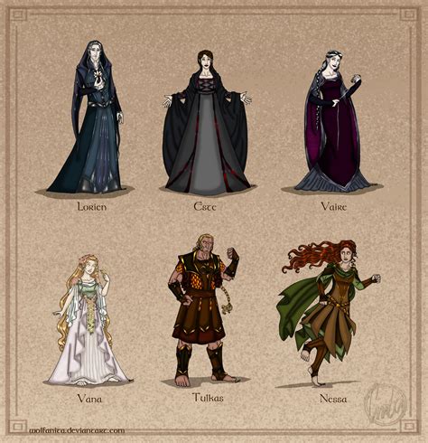 The Silmarillion: The Lesser Valar by wolfanita on deviantART | Middle earth art, Tolkien art ...