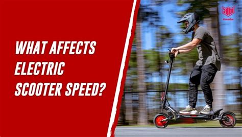 Electric Scooter Speed - Factors Affecting Performance