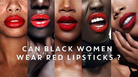 How to apply red lipstick on dark skin - yourlasopa