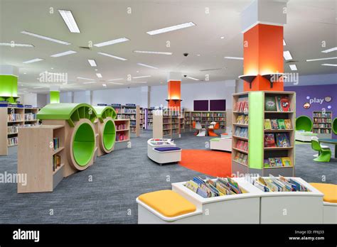 Woking Library Woking Surrey Stock Photo - Alamy