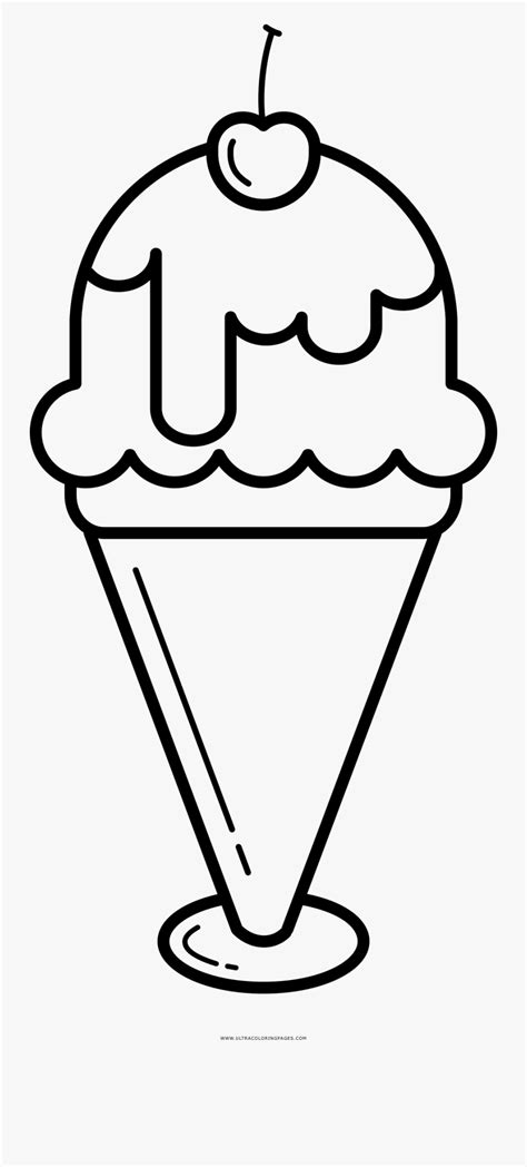 Printable Ice Cream Sundae Template - Printable Templates