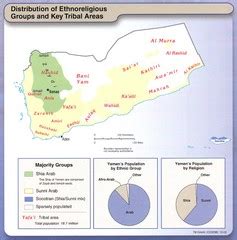 Yemen Population Map - Yemen • mappery