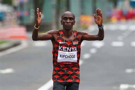 Eliud Kipchoge Claims Men's Marathon Gold Medal in Tokyo