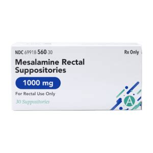 Mesalamine Rectal Suppositories - Amring Pharmaceuticals