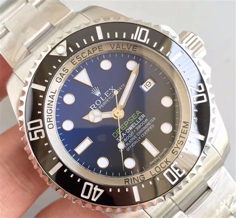 The Best One Unveiled! AR Factory Published 904L Rolex DEEPSEA D-Blue 116660 Replica Watch – Hot ...