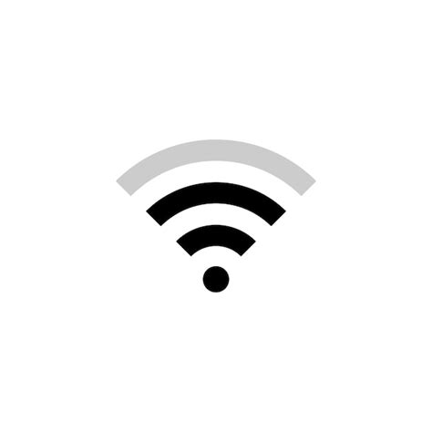 Premium Vector | Phone signal wifi indicator icon vector