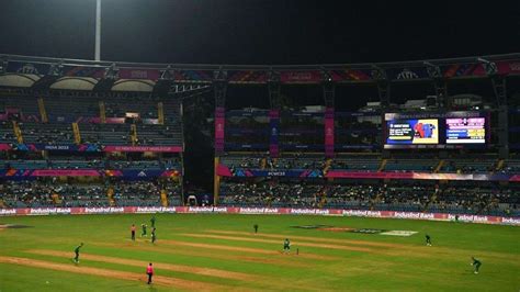 Wankhede Stadium pitch report for India vs Sri Lanka World Cup 2023 match in Mumbai on November ...