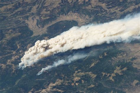 solitary dog sculptor: NASA: USA - Astronaut View of Fires in Colorado - West Fork Complex Fires ...