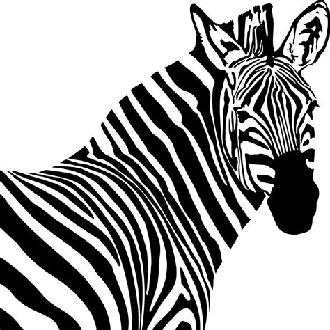 Zebra silhouette - Google Search | Animal stencil, Decal wall art ...