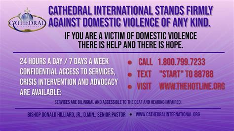 Domestic Violence Support – Cathedral International