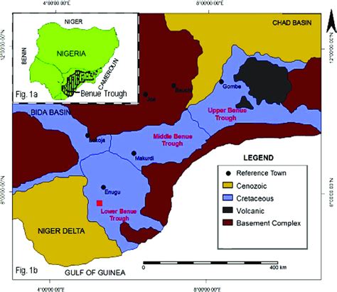 Benue trough of Nigeria (modified from Nwachukwu et al., 2017 ...