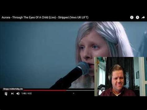 Angel song!!! Aurora - Through The Eyes Of A Child (Live) Reaction - YouTube