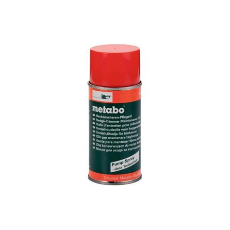 METABO 630475000 Hedge trimmer maintenance oil spray | Mister Worker®