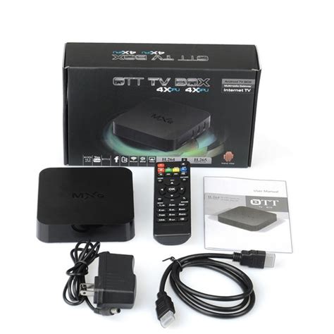 Android TV Box WiFi 4k Smart TV Box IPTV Player Set-top Boxes | Wish