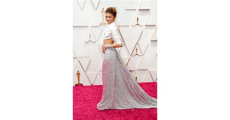 Zendaya's Curly Updo and Chrome Nails | 2022 Oscars: Best Hair, Makeup ...