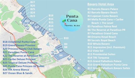 Punta Cana Map – a helpful and detailed map of Punta Cana’s Resorts ...