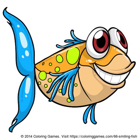 Smiling Fish Clipart